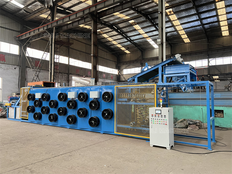 rubber sheet waster cooling unit line